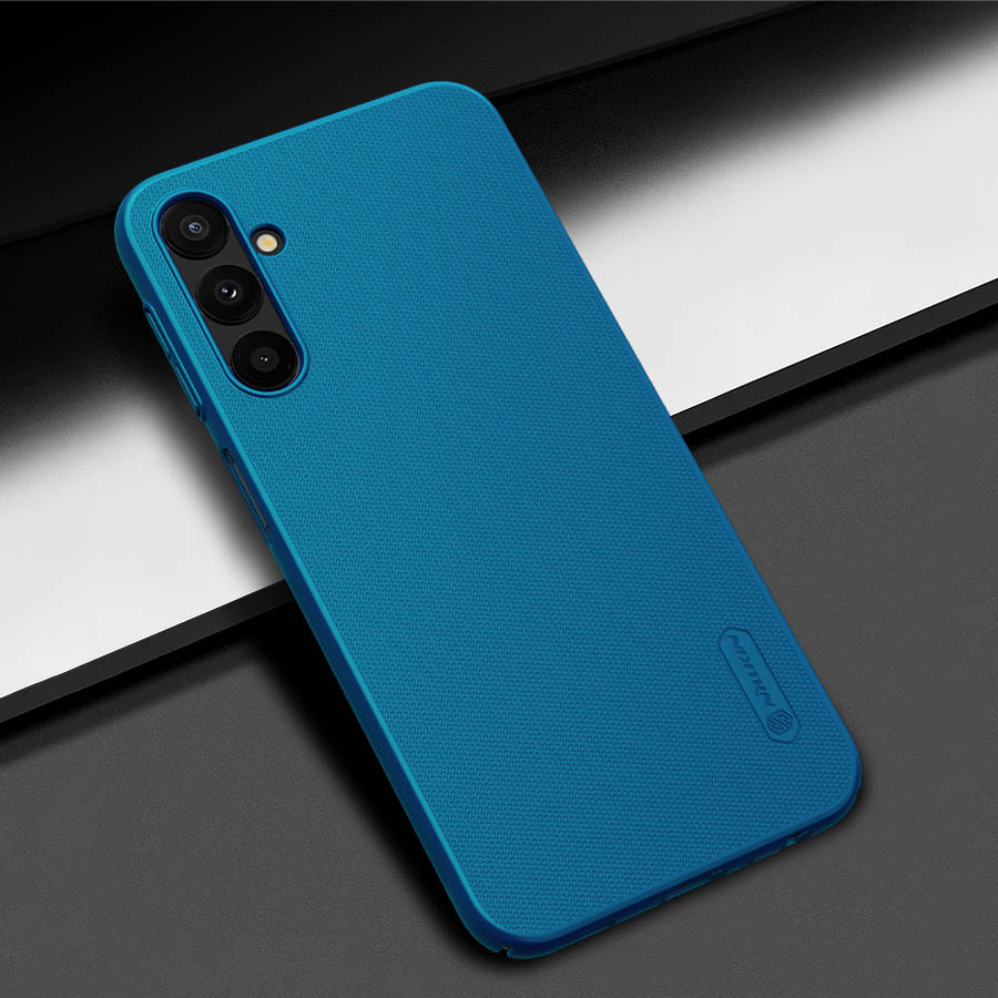 Etui Nillkin Frosted Shield do Galaxy A24 4G, niebieskie